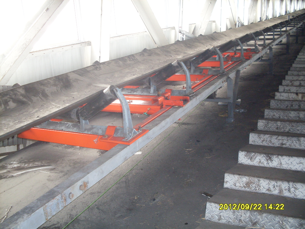 <b>電子皮帶秤現(xiàn)場安裝案例</b>